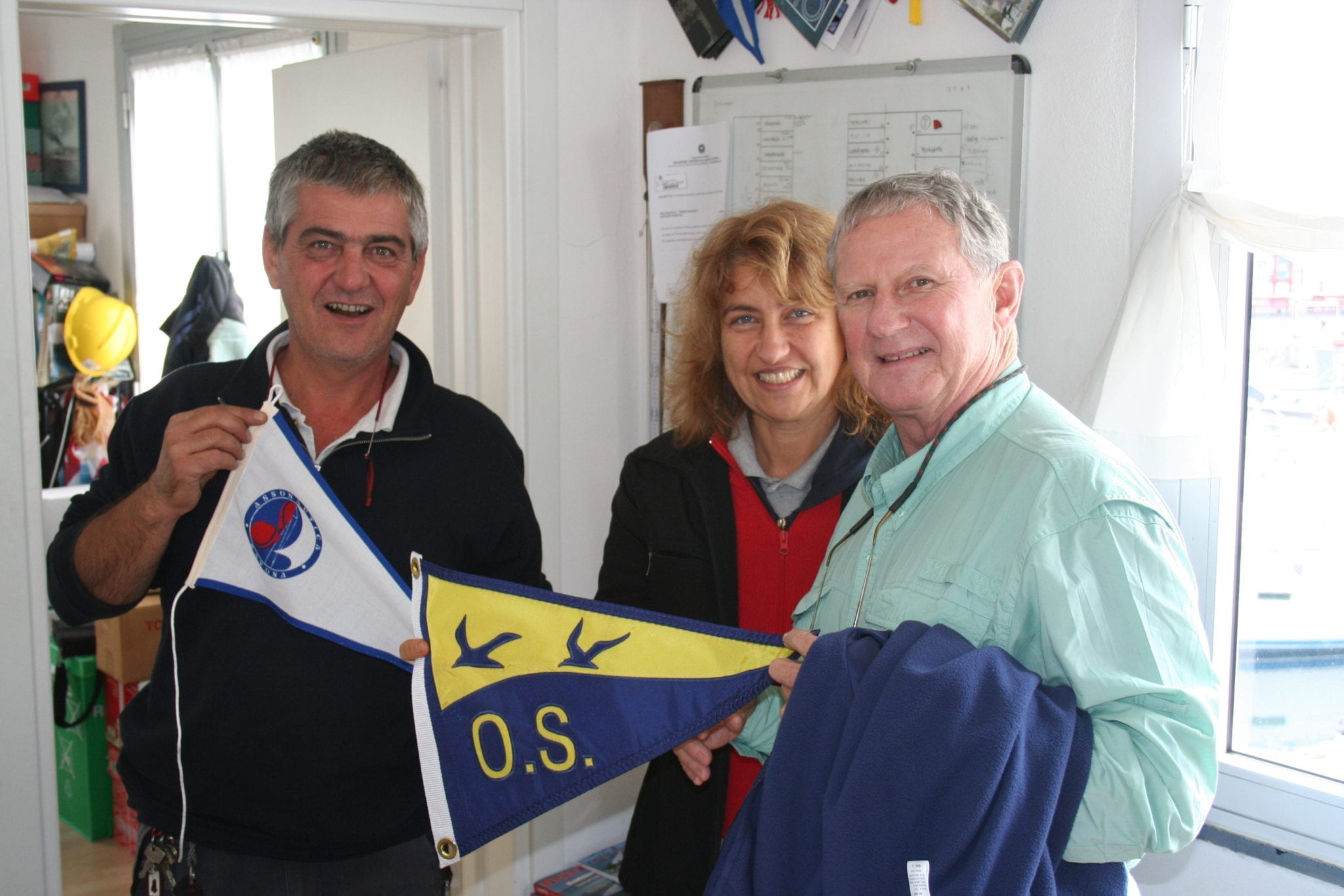 Burgee Exchange - OSYC Around The World | OSYC | Ocean Springs, MS